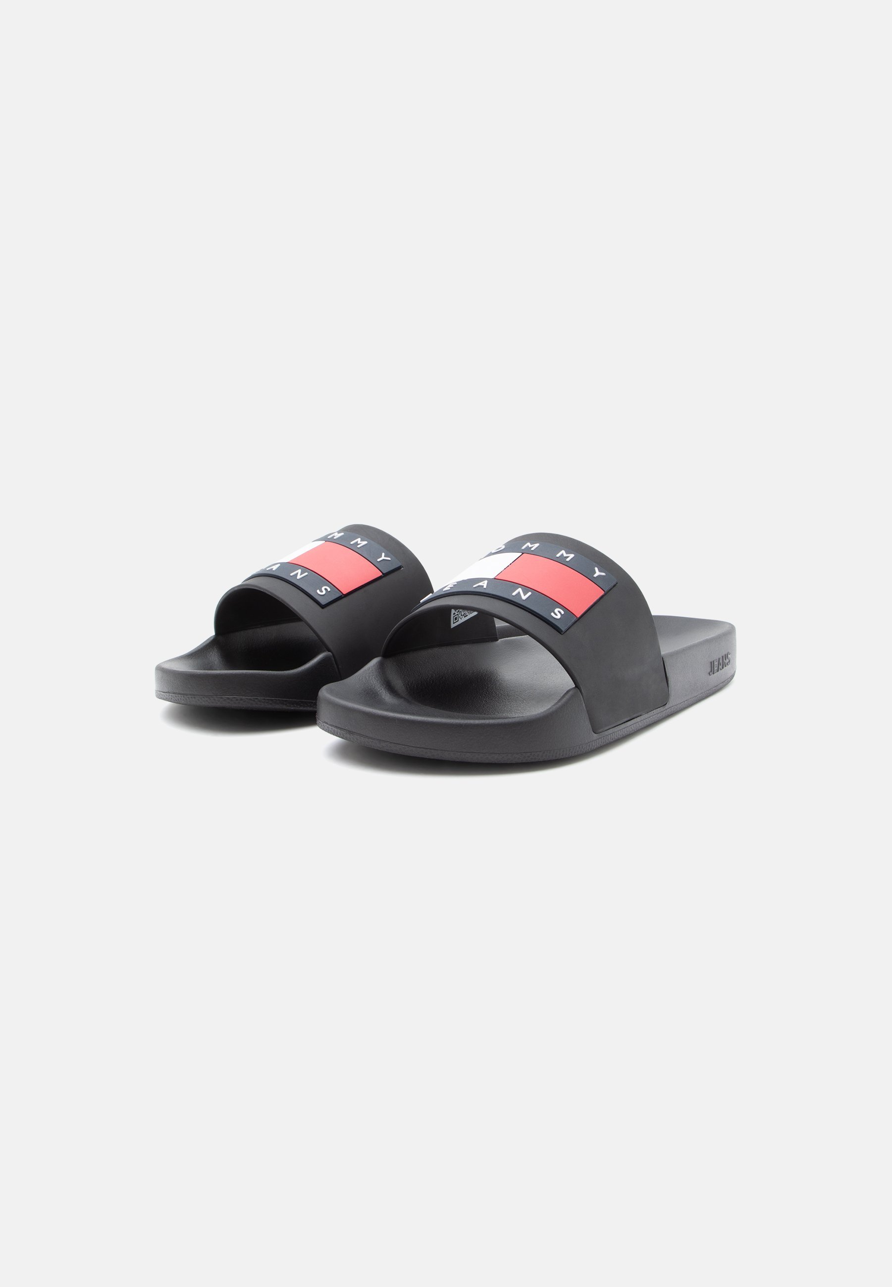 Tommy Jeans POOL SLIDE - Scivoli da piscina - neri