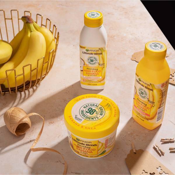 Garnier Ultimate Blends Hair Food Banana Duo Regime csomag