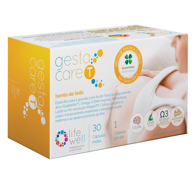 Gestacare Gestacare T Nėštumo folio rūgštis ir omega-3 30 kapsulių 30 kapsulių