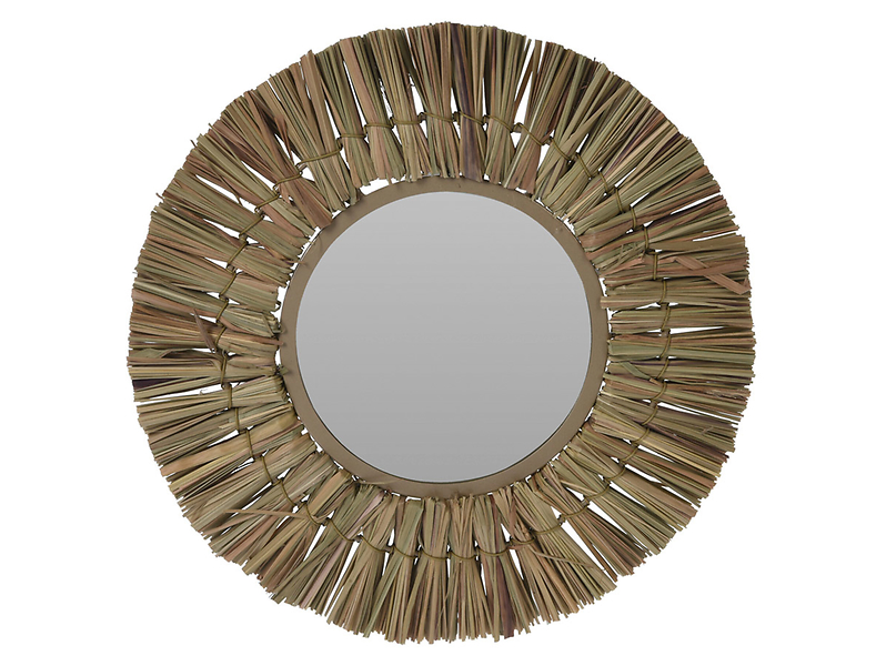 Lustro ścienne Raffia 30 cm