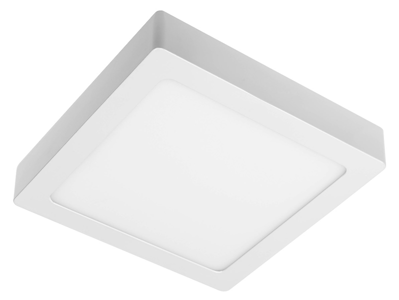 Plafon  Matis Plus LED 22 cm aluminiowy biały