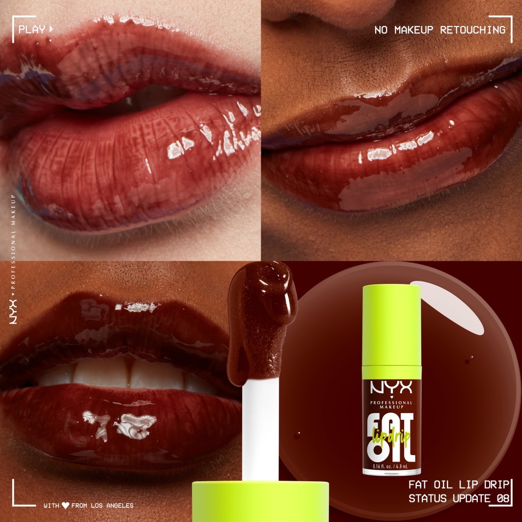 NYX Professional Makeup Gloss liquide huile à lèvres