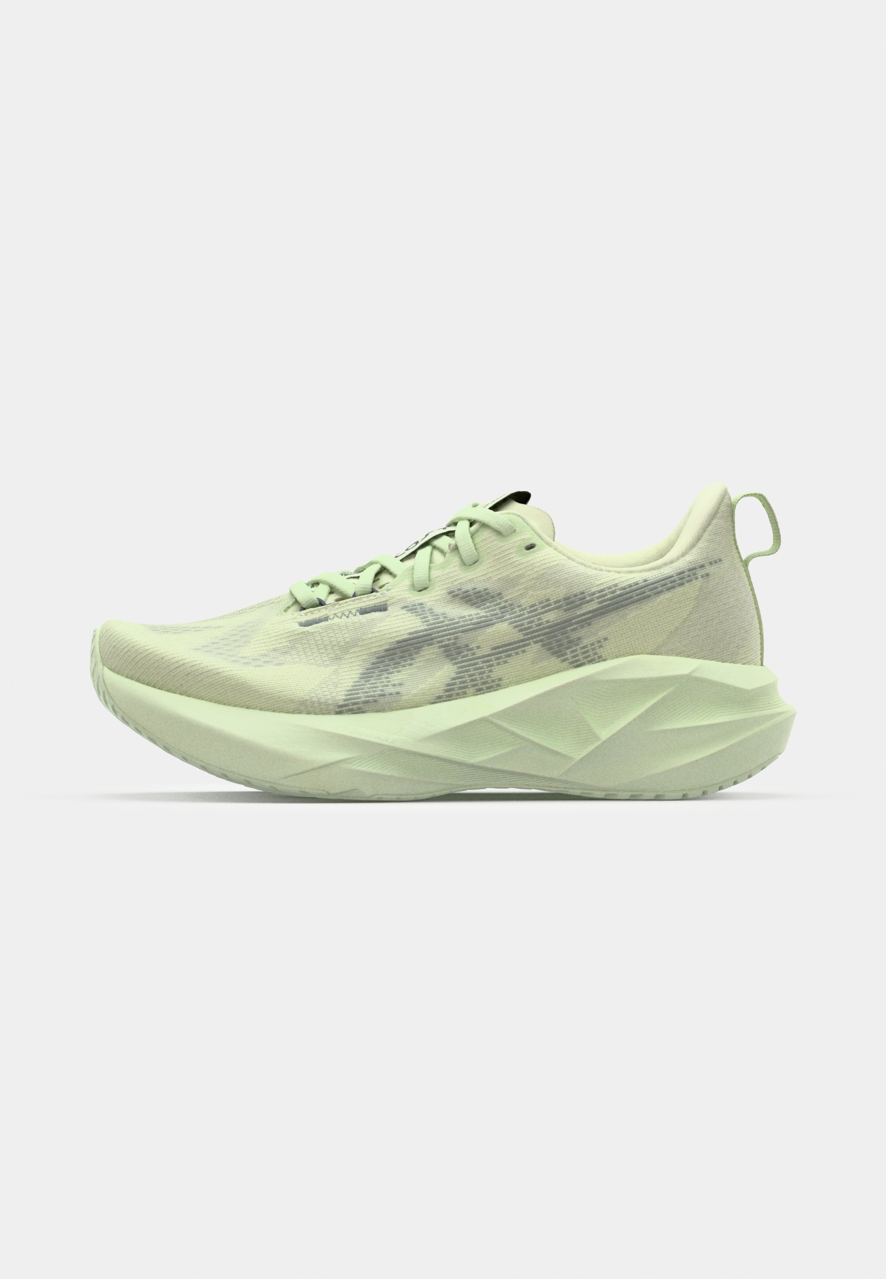 ASICS NOVABLAST 5 - Chaussures de running sur route - vert murmure/bleu monument