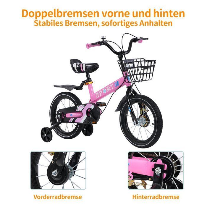 Bicicleta infantil - Rodas de 16