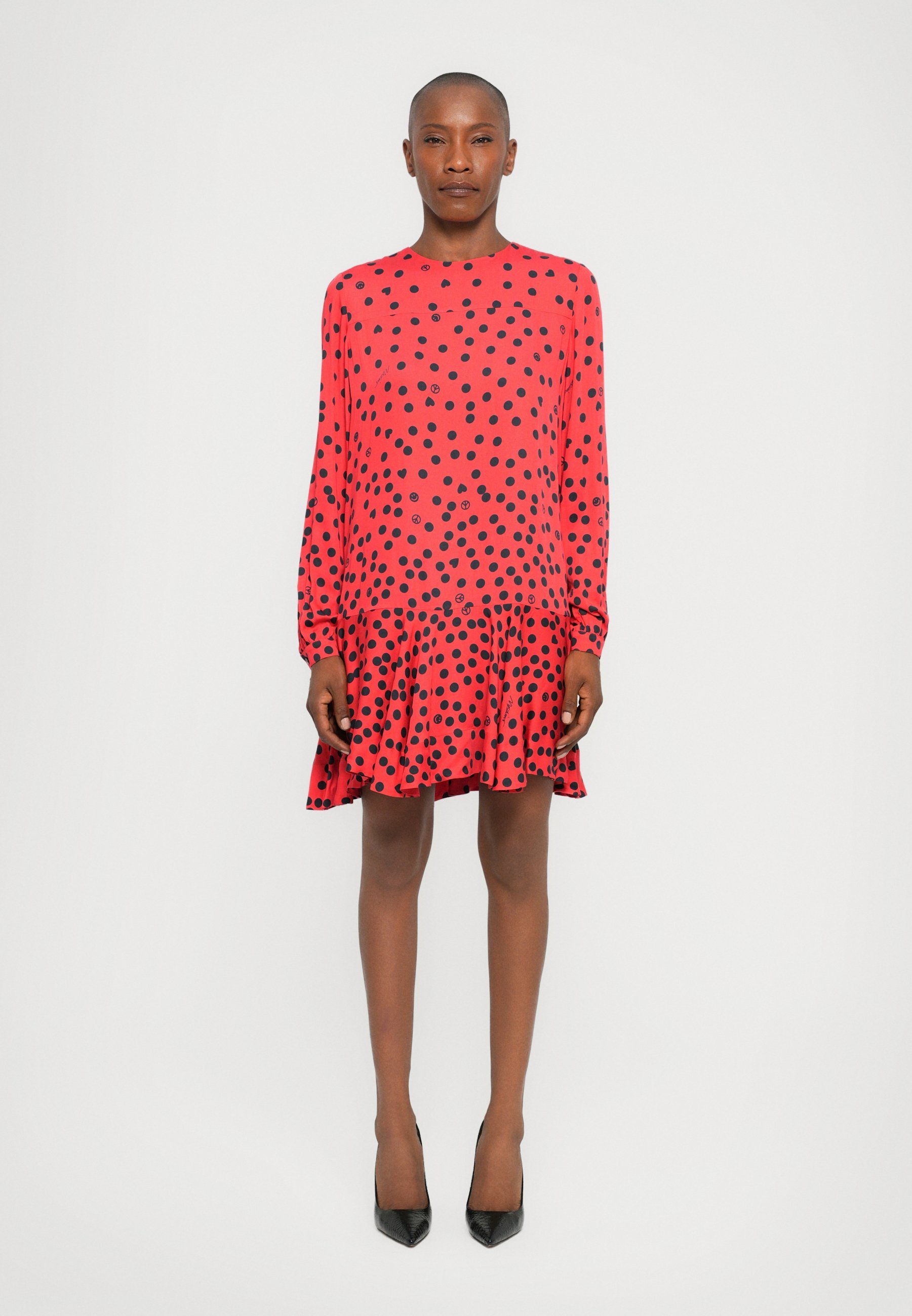MOSCHINO dagjurk - rood