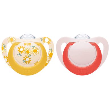 Nuk Chuchas Star 18-16m      2 un 2 un