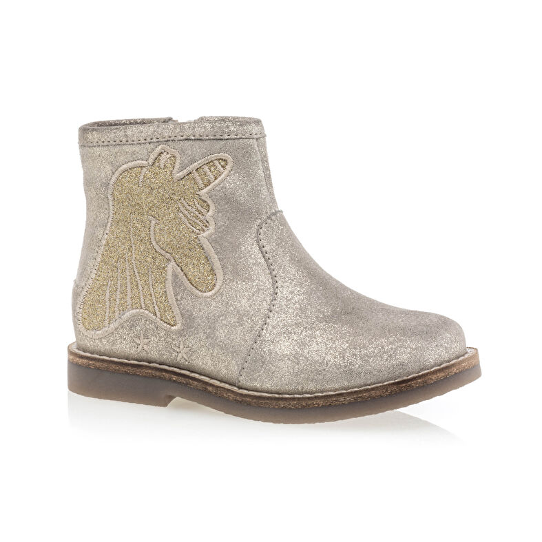 Botas amarelas para menina/Botas de cano curto