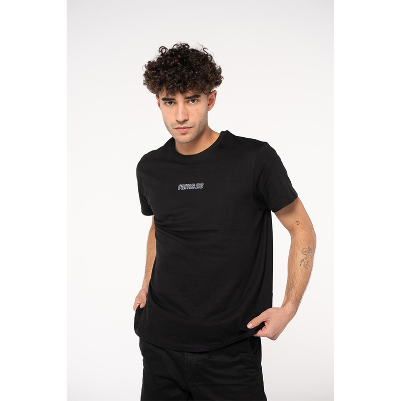  Camiseta Manga Corta Bordado Rams 23
