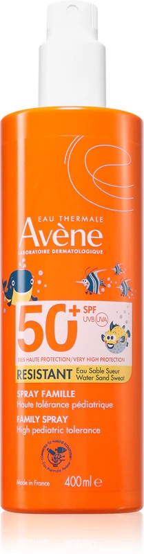 Avène Sun Resistant Family Spray za zaščito pred soncem SPF 50+