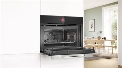 BOSCH SER8 - HBG7741B1 Pyrolytische Multifunctionele Oven met Soft Close + CMG7241B1 Inbouwmagnetron