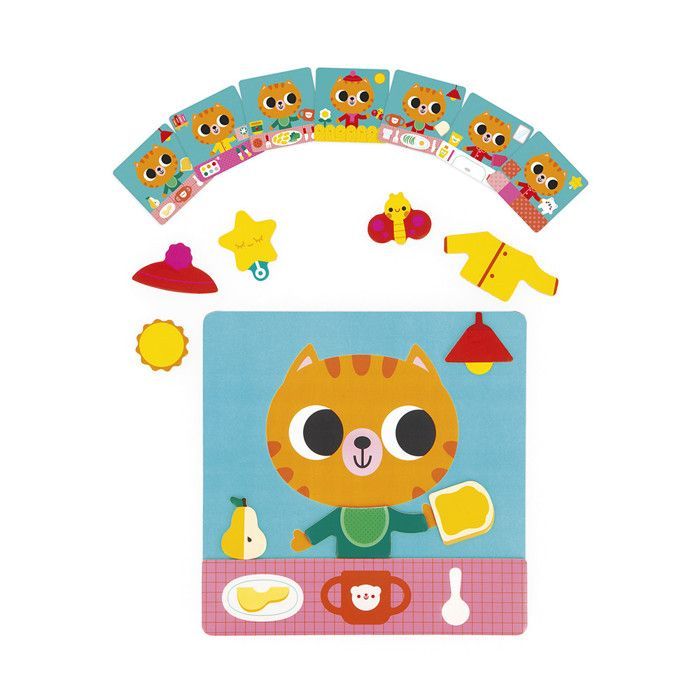 Daily Routines and Rituals Game - Magnetic Educational Board - Organizing Your Daily Life - Ages 2 and Up