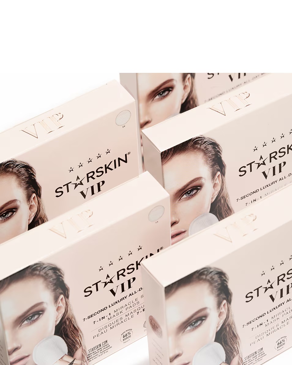 Mască de lux Starskin VIP 7-Second Luxury pentru toată ziua™, pachet de 5