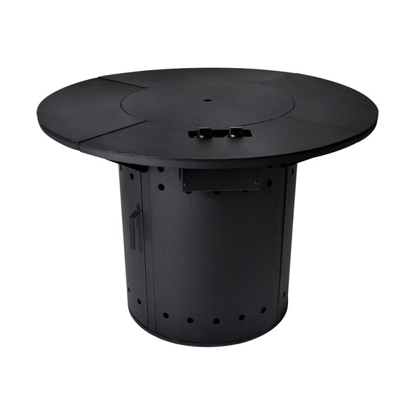 Ambiance rundt pejsebord, gas
