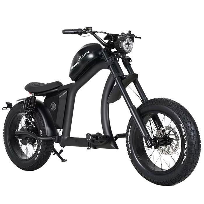 Patinete eléctrico Mangosteen EEC, motor de 1000 W, batería de 48 V y 22,5 Ah, 45 km/h, sin cadena, con soporte para matrícula, homologación COC de 45 km/h, color negro.