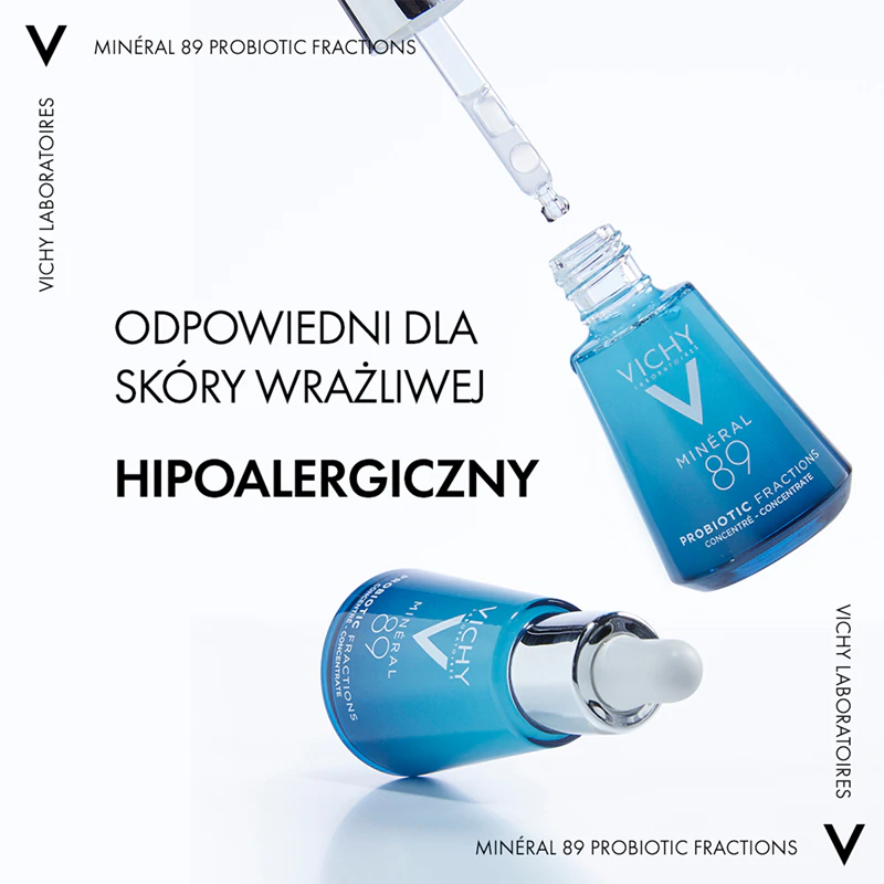 Vichy Minéral 89 Probiotic Fractions Skin Regenerating and Renewing Serum