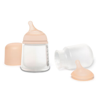 Suavinex Zero Zero New Born -aloituspakkaus, tuttipulloon sopiva virtaus 0 kk, 1 kpl, 1 kpl