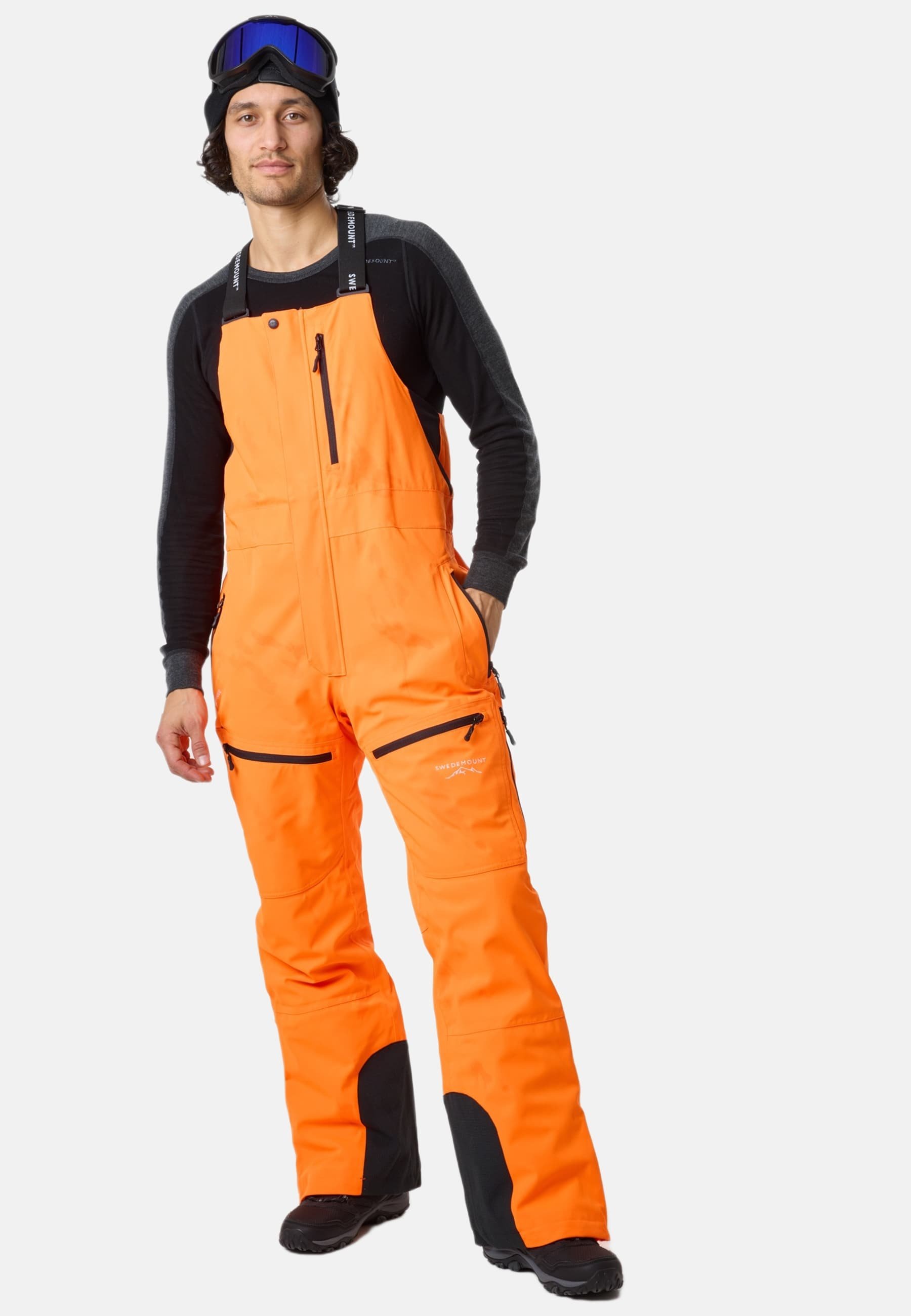 Swedemount ST. ANTON - Pantaloni da snowboard - arancioni