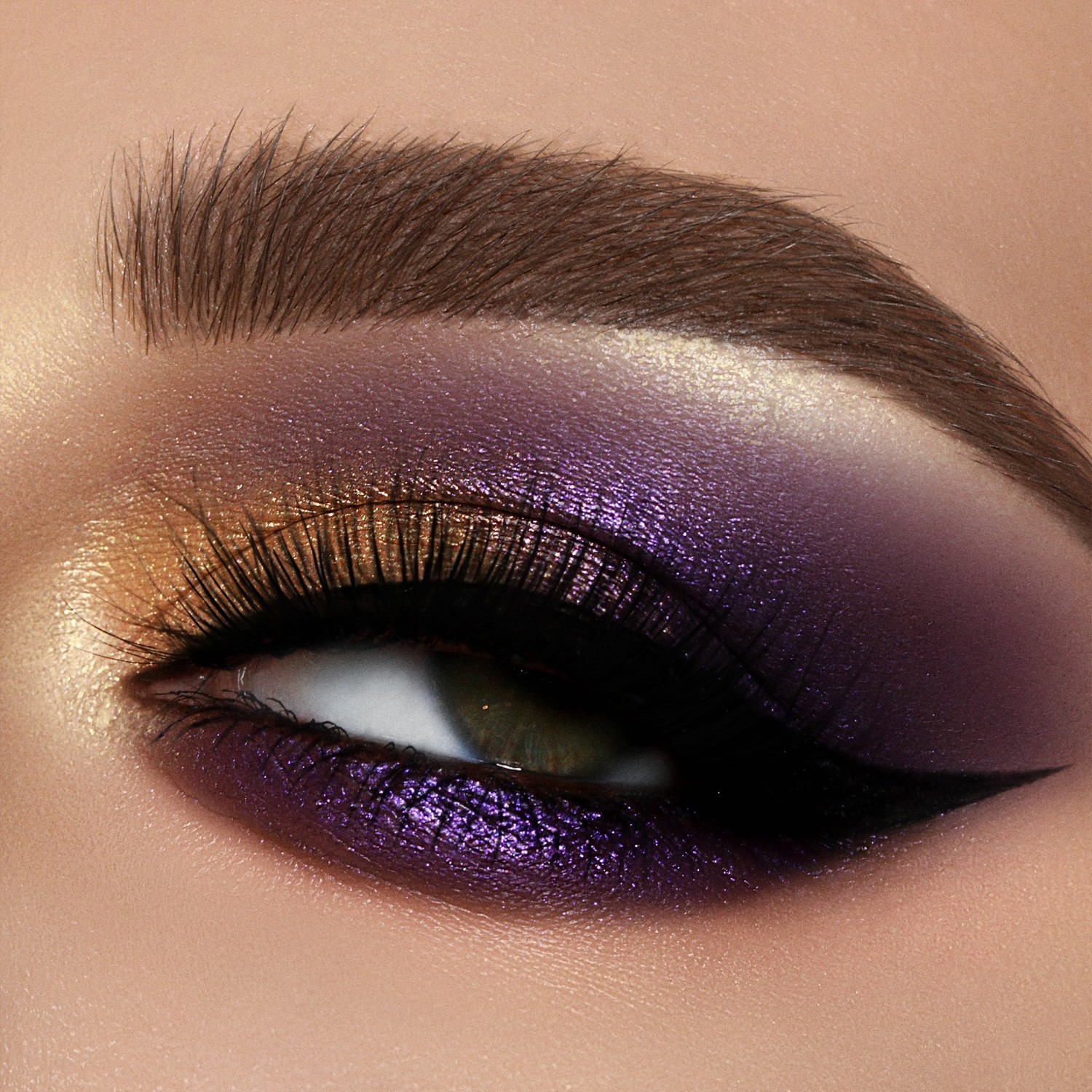 „Pat McGrath Labs“ akių šešėliai „Blitz Astral Quad“: „Nocturnal Nirvana“ - 5,6 g