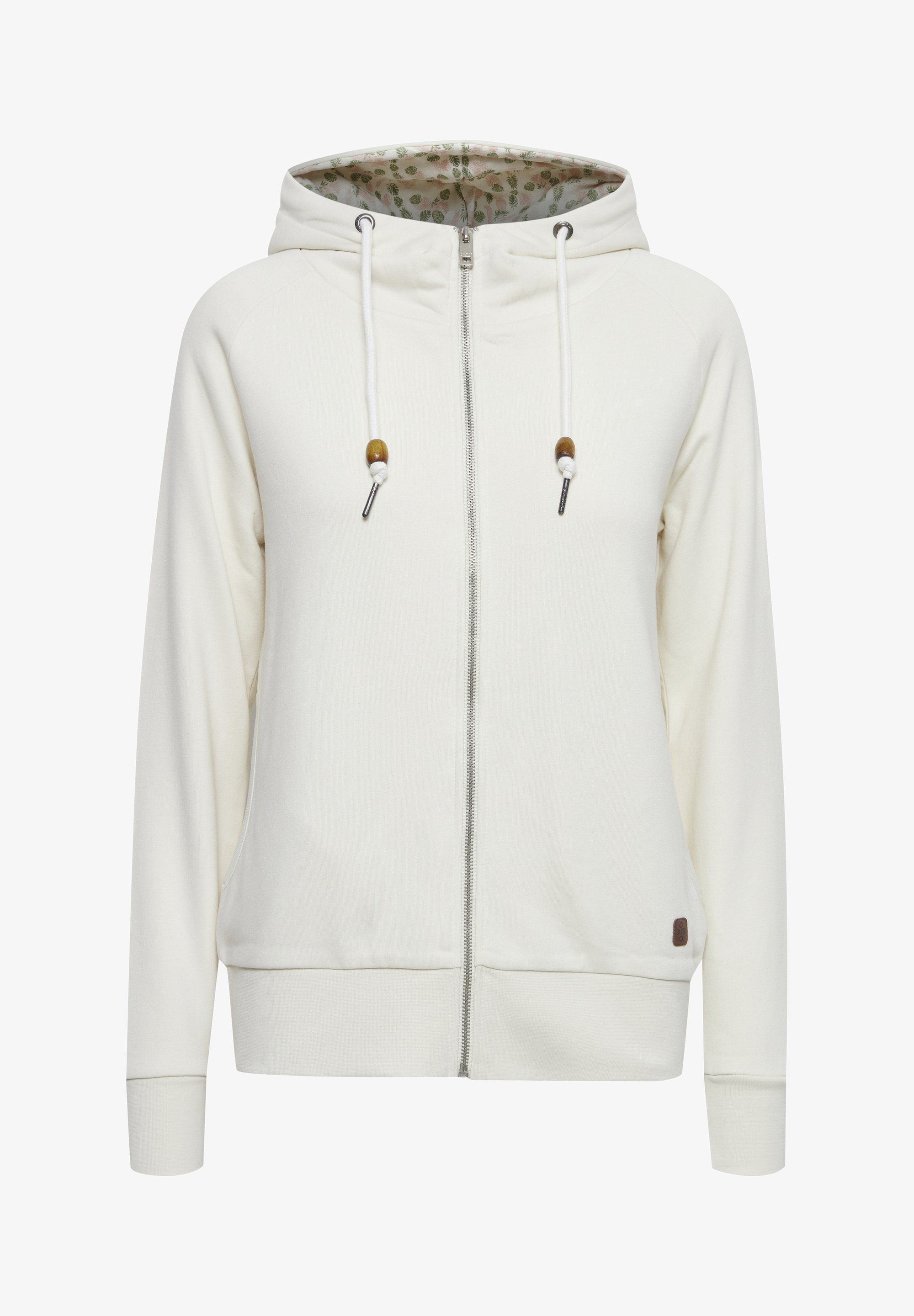 Oxmo OXULLA - Sweatshirt met rits - berkenhout