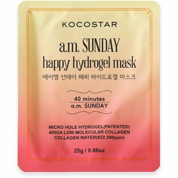Kocostar am SUNDAY Hydrogelová maska Happy - 1 ks