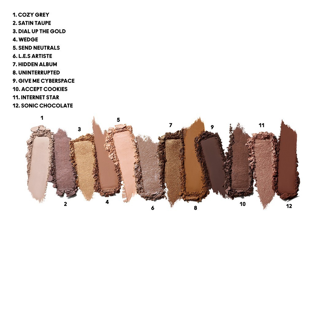 Paleta senčil za oči MAC Eyeshadow Connect In – 12,2 g