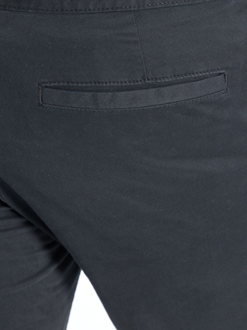 Slim fit chino broek maat L32 - Zwart
