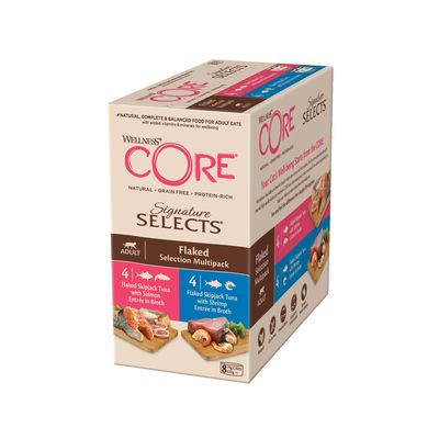 Wellness Core Signature Selects natvoer voor volwassen katten