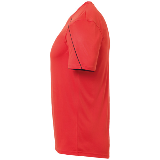 Maillot Stream 22 à manches courtes rouge/noir Uhlsport