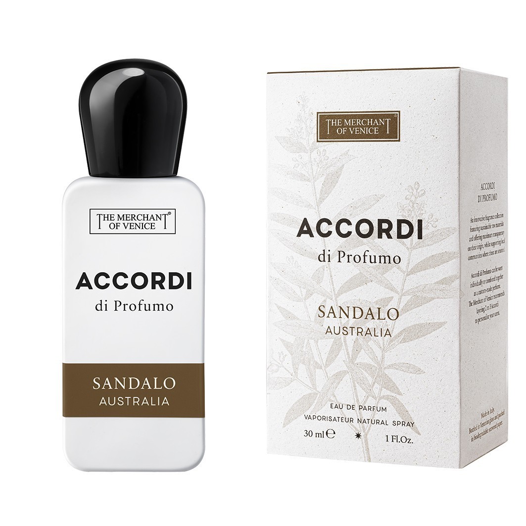THE MERCHANT OF VENICE Eau de Parfum Accordi di Profumo Sandalo Australia - 30 ml