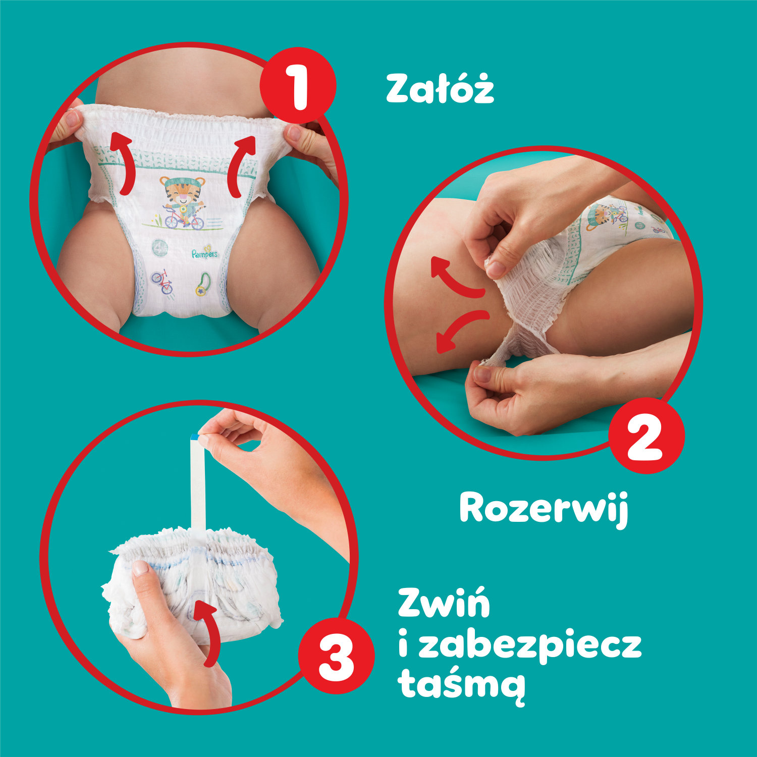 Pantaloni Pampers