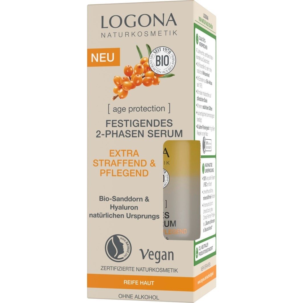 Hydratačné sérum Logona s omladzujúcim účinkom – 30 ml