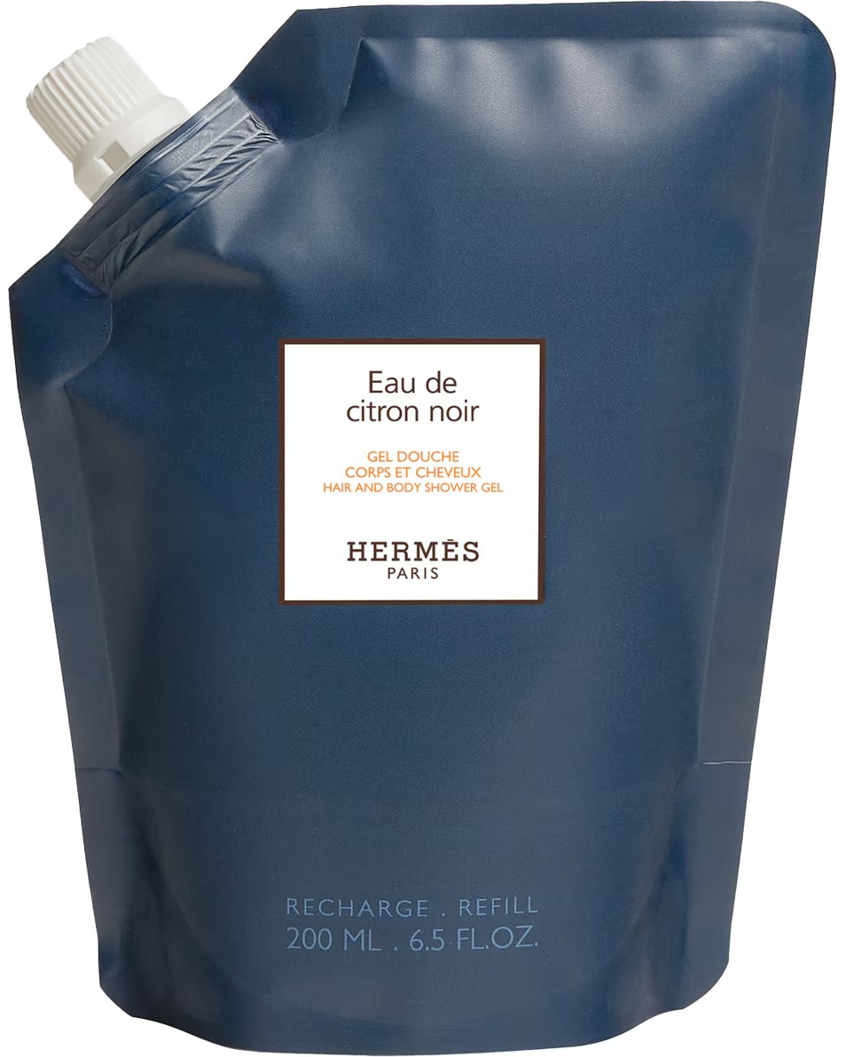 HERMÈS Le Bain Eau de citron noir, reîncărcare gel de duș