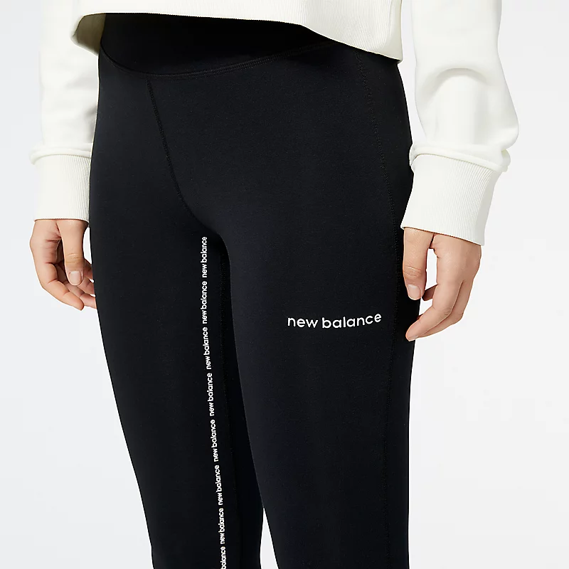 Damskie legginsy NB Essentials - CZARNE