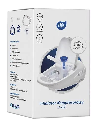 Life LI-200, Inhalator kompresorowy