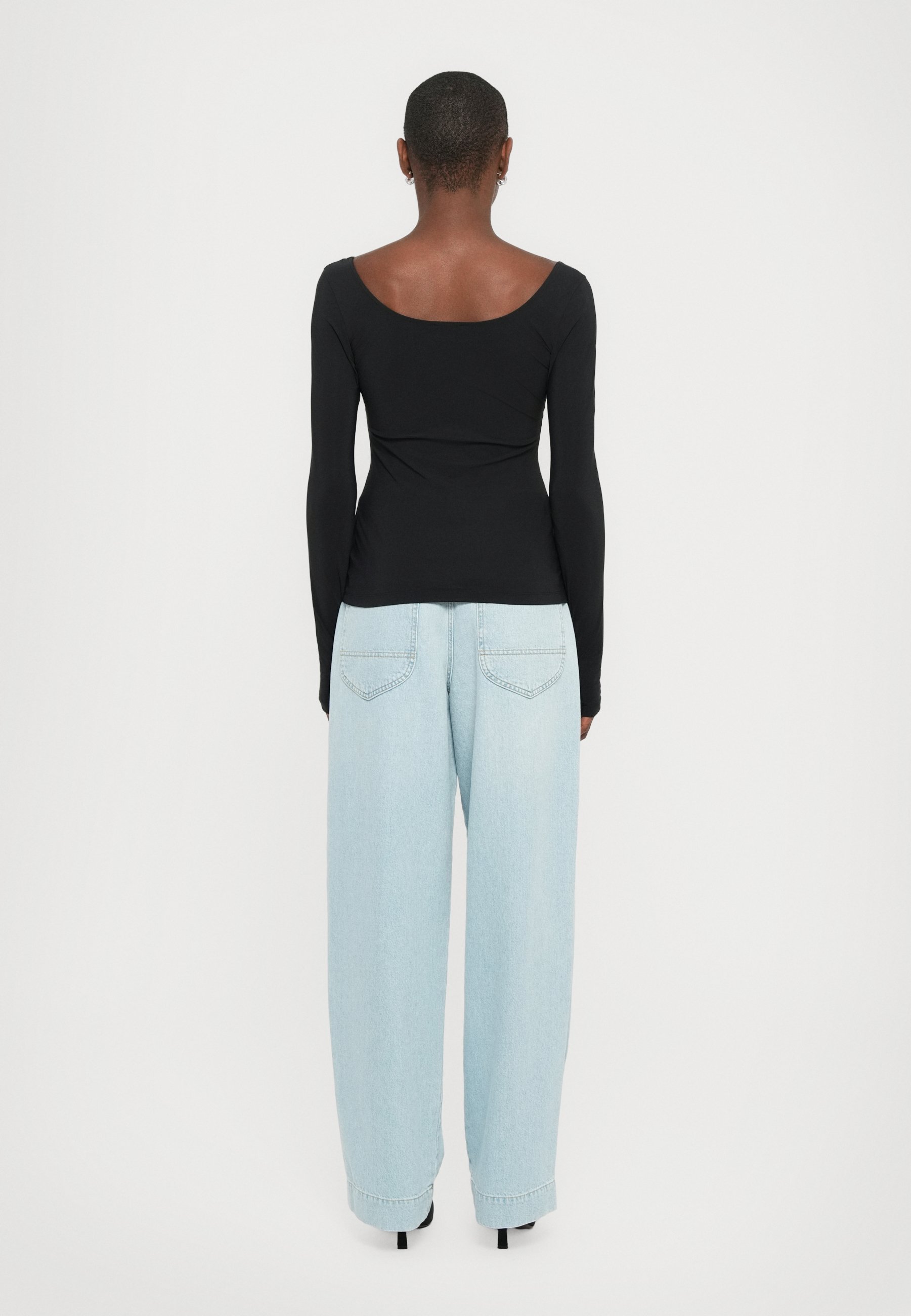 Filippa K BALLET - Langarmshirt - schwarz