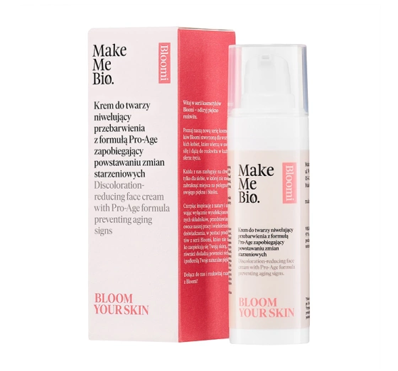 Make Me Bio Bloomi Bloom Your Skin krem do twarzy niwelujący przebarwienia z formułą pro-age 30ml