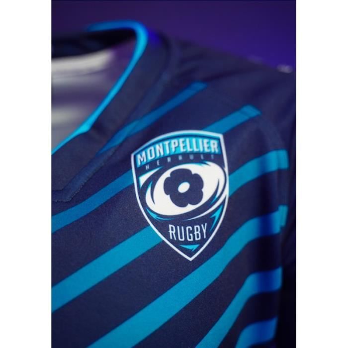 Maillot Rugby - Le Coq Sportif - Montpellier Hérault Rugby 2023/2024 - Vert - Manches courtes - Adulte