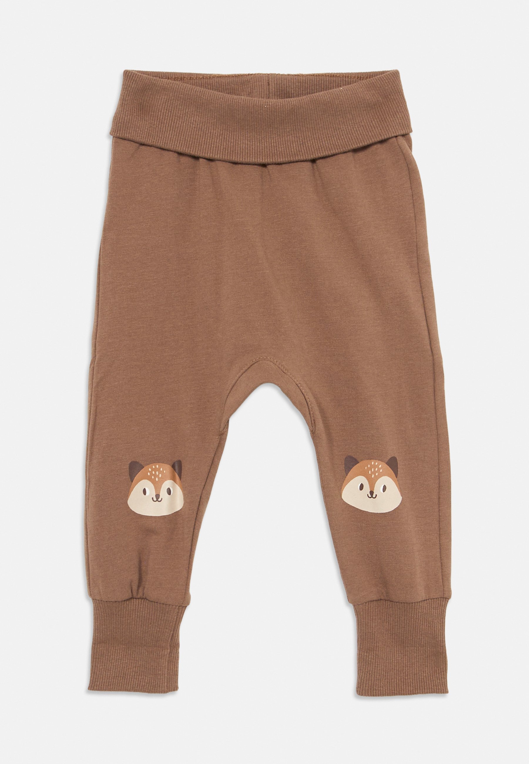 Lindex SET WRAP TROUSERS FOREST UNISEX - Pantaloni da tuta - kaki scuro