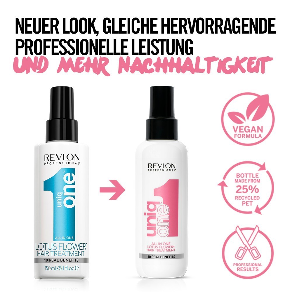 Revlon Professional sprej za zaštitu od topline UniqOne tretman za kosu Lotosov cvijet - 150 ml