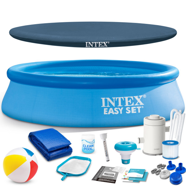 Basen ogrodowy rozporowy 244x61cm Intex zestaw 16w1