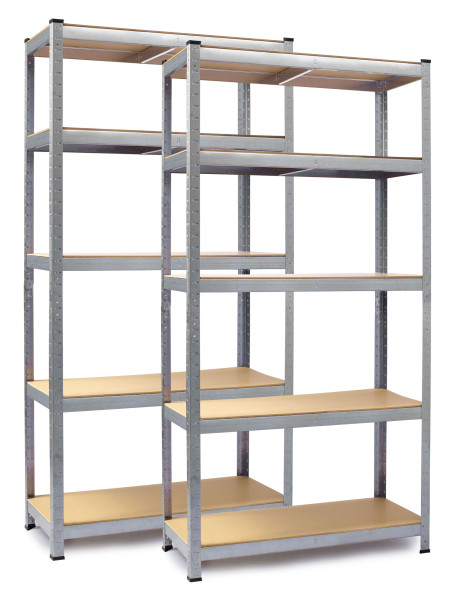 Regał magazynowy 2w1 metalowy 180x90x40cm Humberg 2 szt.