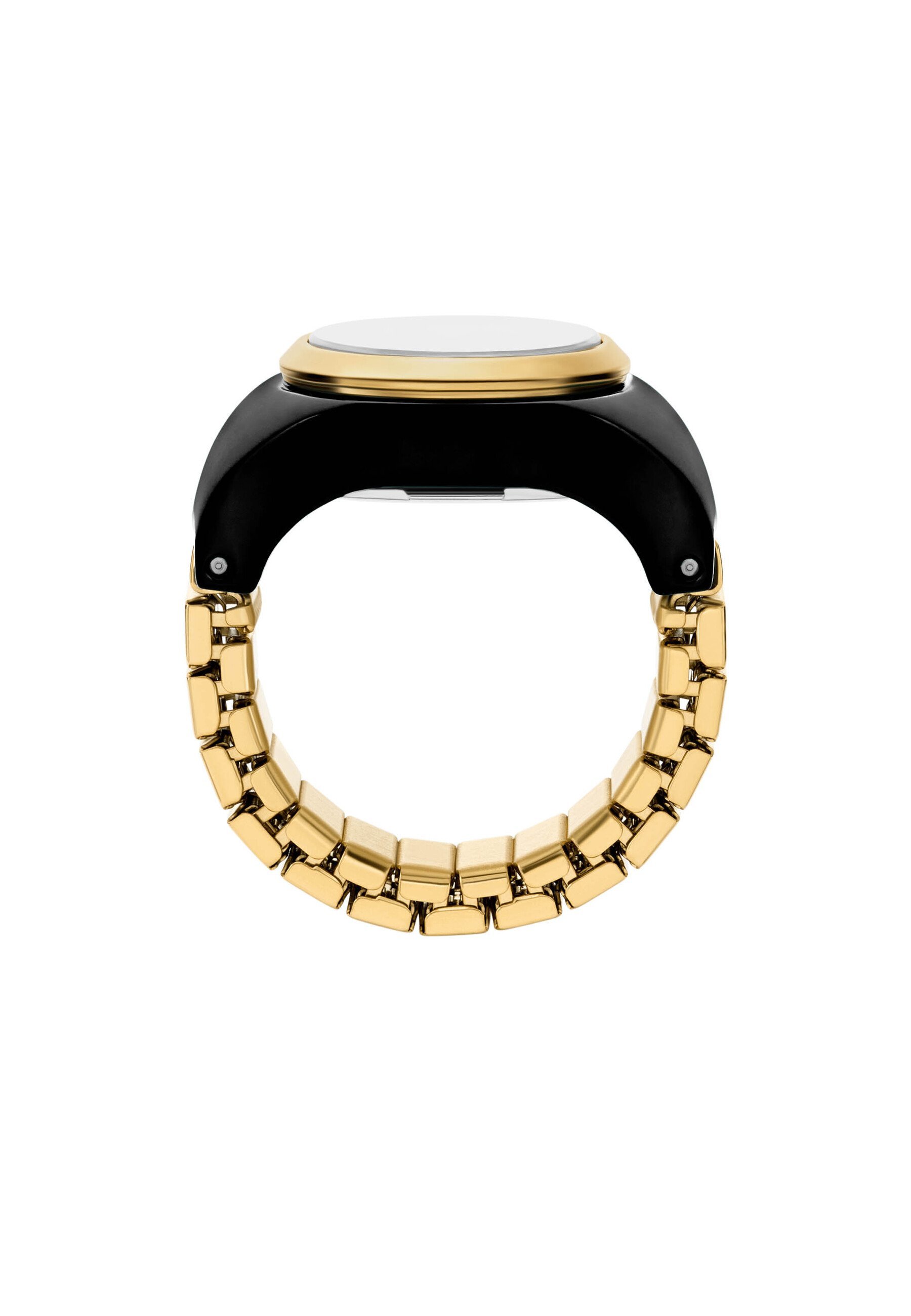 Fossil horloge - zwart