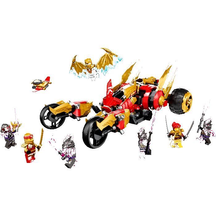 LEGO Ninjago 71773 Fuoristrada del Drago d'Oro di Kai - Regali, Giocattoli e Oggetti da Collezione 8+