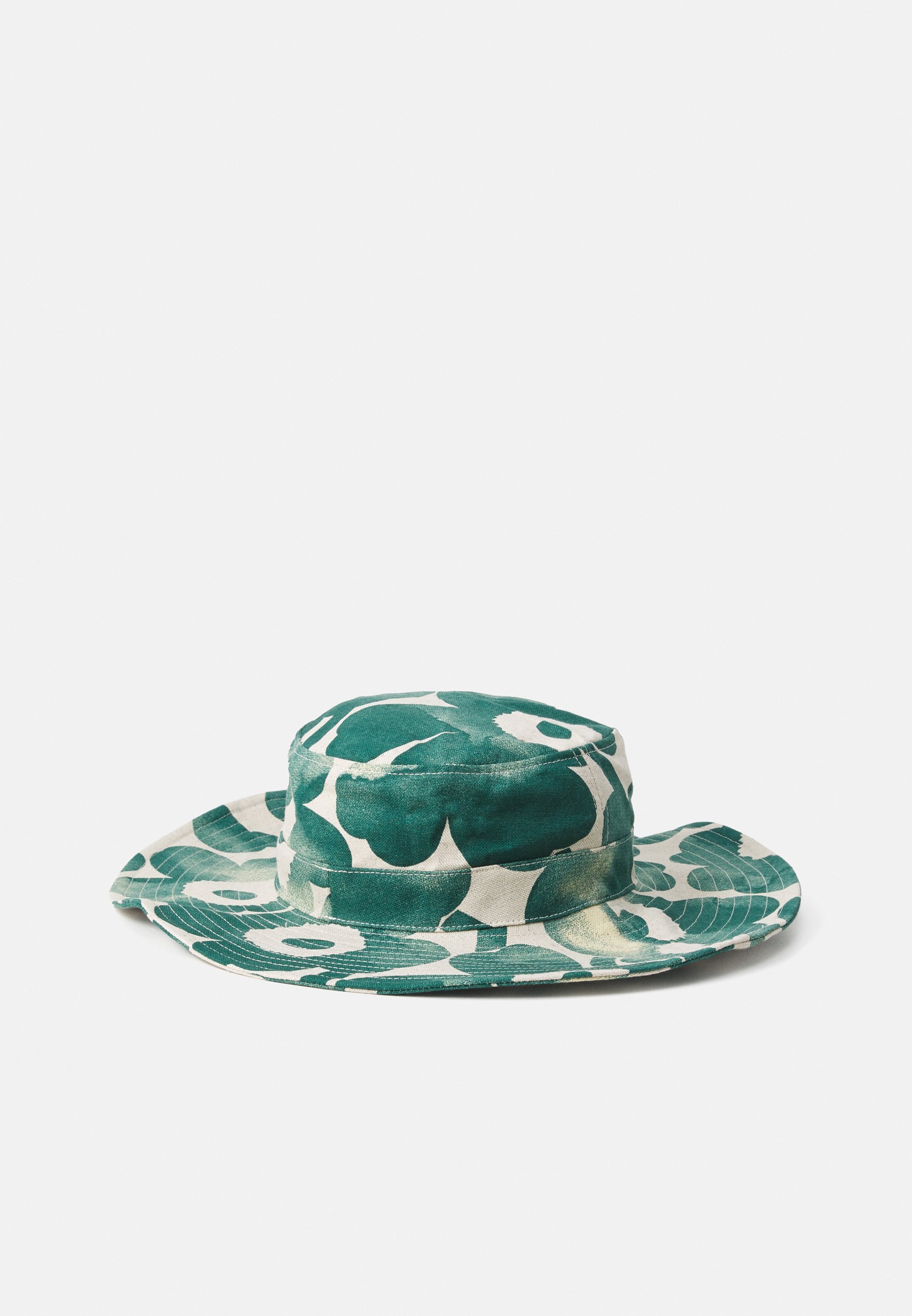Marimekko MUUTOS AKVARELLI UNIKKO HAT UNISEX - Hut - grün/offwhite