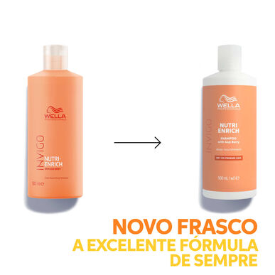 Wella Professionals Invigo Nutri Enrich Shampoo Dypfuktende sjampo for tørt hår 500 ml