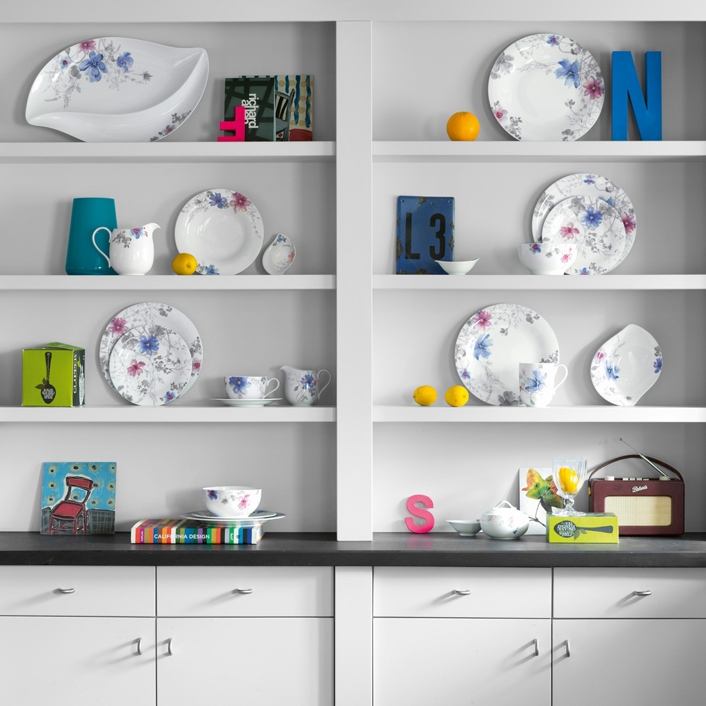Villeroy & Boch vakariņu šķīvis Mariefleur Gris Basic - 1 gab