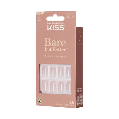 Kiss False Nails Nudie Short Squoval 1 kpl 1 kpl