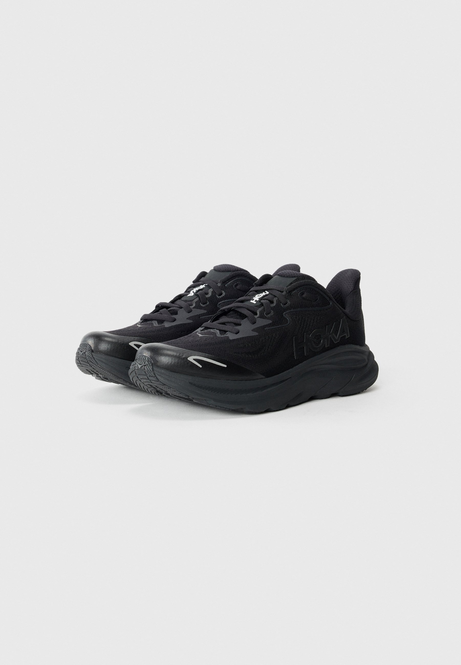HOKA CLIFTON 10 UNISEX - Trailrunningschuhe - schwarz