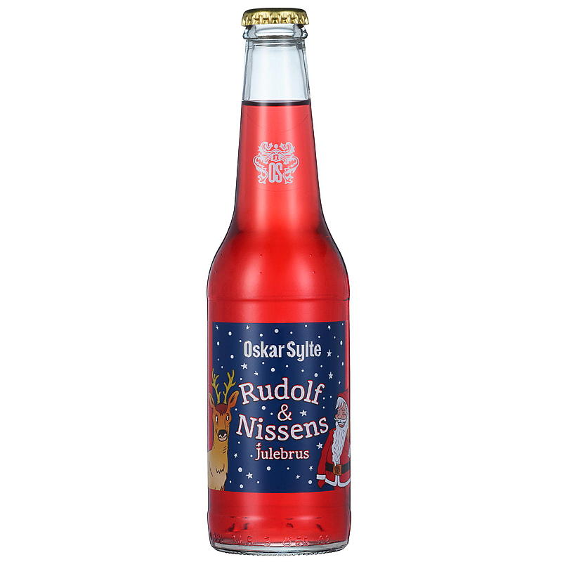 Refresco Oscar Sylte Rudolf y Papá Noel 0,33 litros
