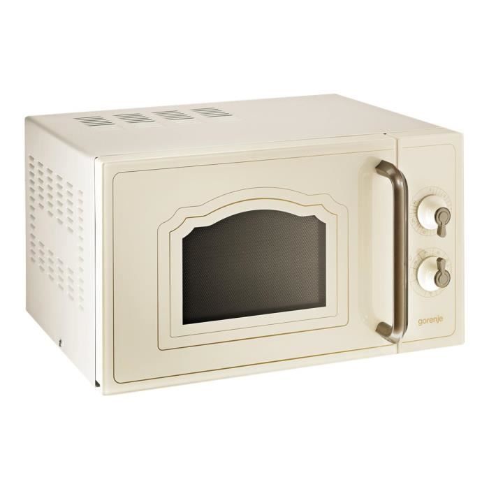 Gorenje MO4250CLI Classic four micro-ondes grill pose libre 20 litres 700 Watt ivoire